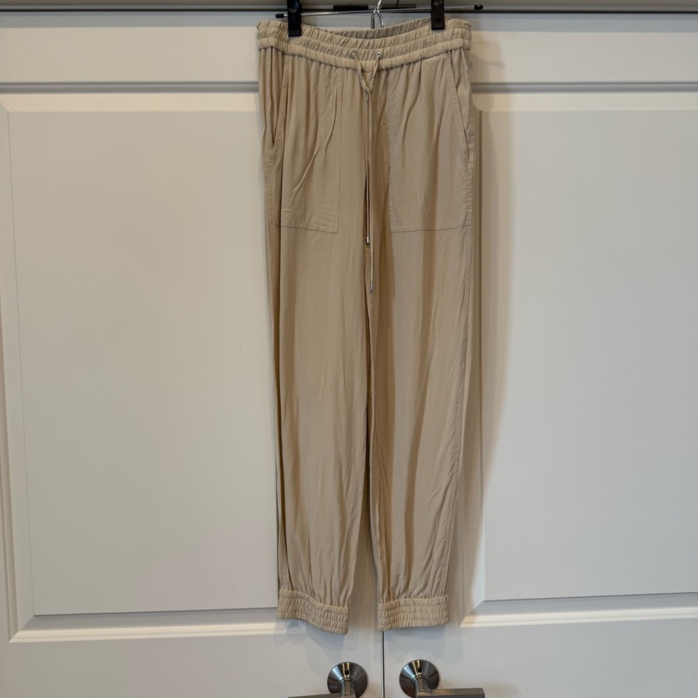 Theory silk joggers
